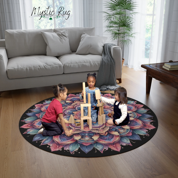 Transform Your Room with a Mandala Round Rug: Adding Serenity and Style
