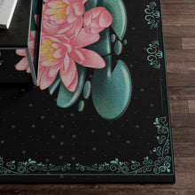 Load image into Gallery viewer, Washable Lotus rug - Non Slip accent rug
