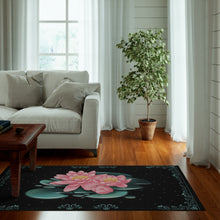 Load image into Gallery viewer, Custom Lotus Rug - Non Slip accent rug
