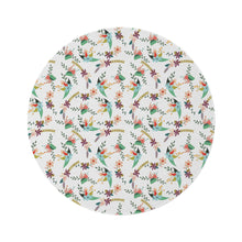 Load image into Gallery viewer, Washable Spring flowers Rug - Washable round rug
