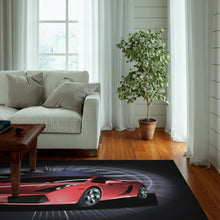 Load image into Gallery viewer, Hardwood floor Lamborghini Design - Non Slip Accent Rug
