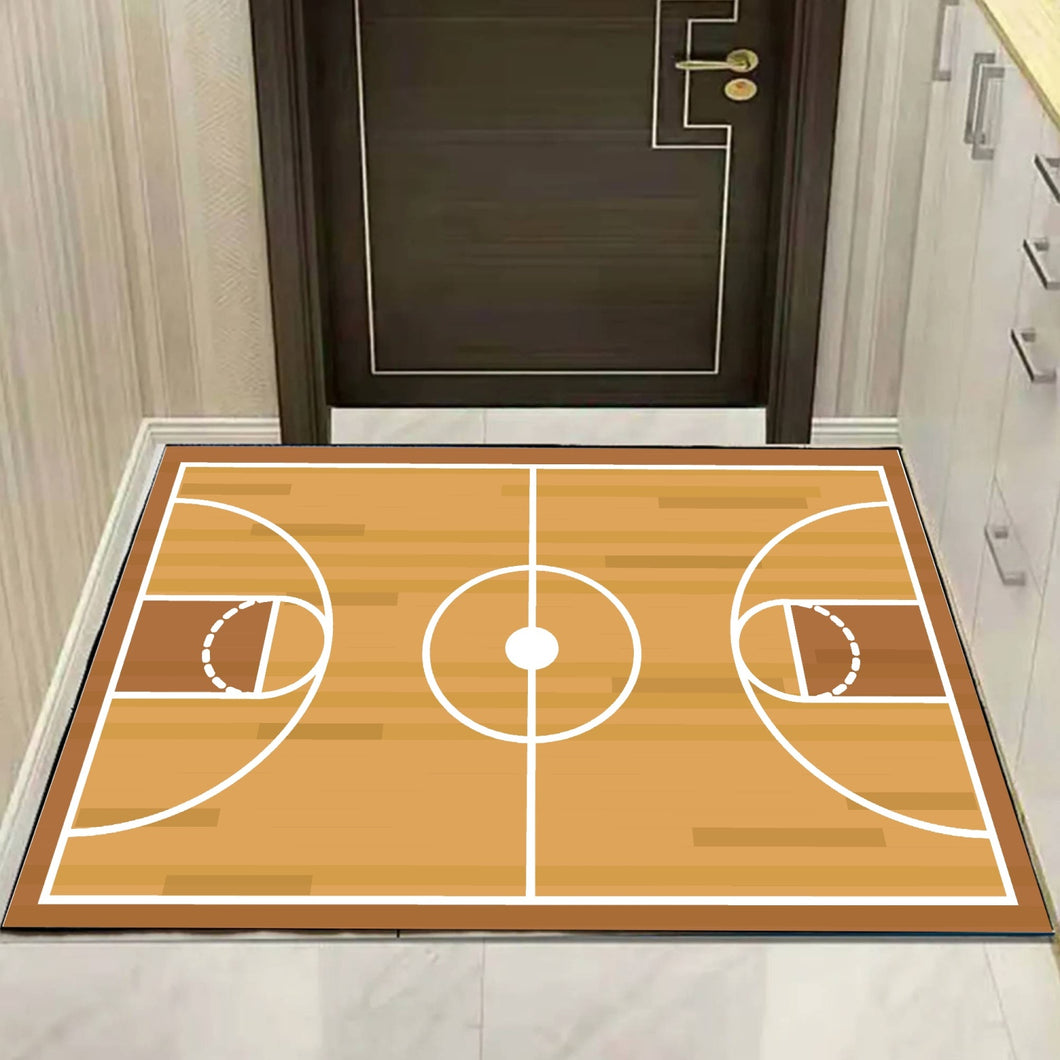 Basket Ball Court - Game Rug