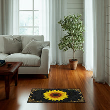 Load image into Gallery viewer, Mystic Rug Sunflower Design - Non Slip Accent Rug

