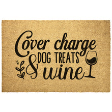 Load image into Gallery viewer, Outdoor Mat - Dog Treats and Wine
