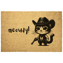 Load image into Gallery viewer, Buy Meowdy outdoor mat at MyStic Rug
