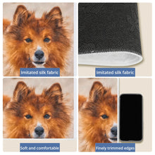 Load image into Gallery viewer, Dog Face Rug - Washable and Customizable
